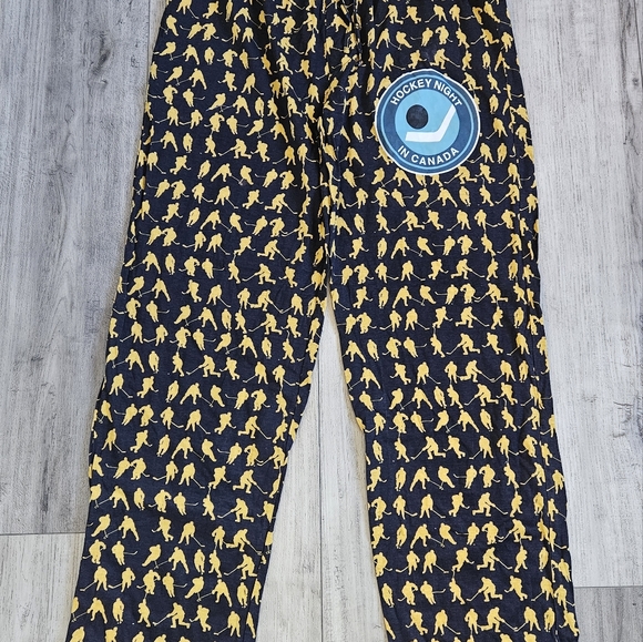 Rare CBC Hockey night in canada Pajama pants mens size large - Picture 2 of 5